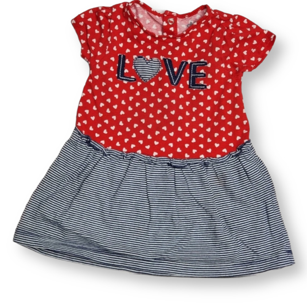 Carter's Summer Twirler Dress Red 3-6 m